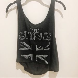 Brandy Melville “The Stones” Graphic Tank Top
